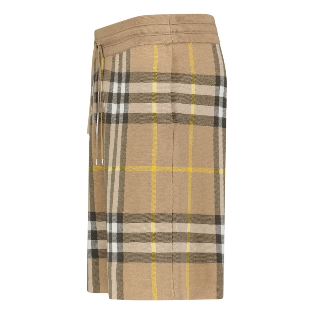 Burberry 'Weaver' Cotton Shorts Truffle Check Brown - Boinclo ltd - Outlet Sale Under Retail