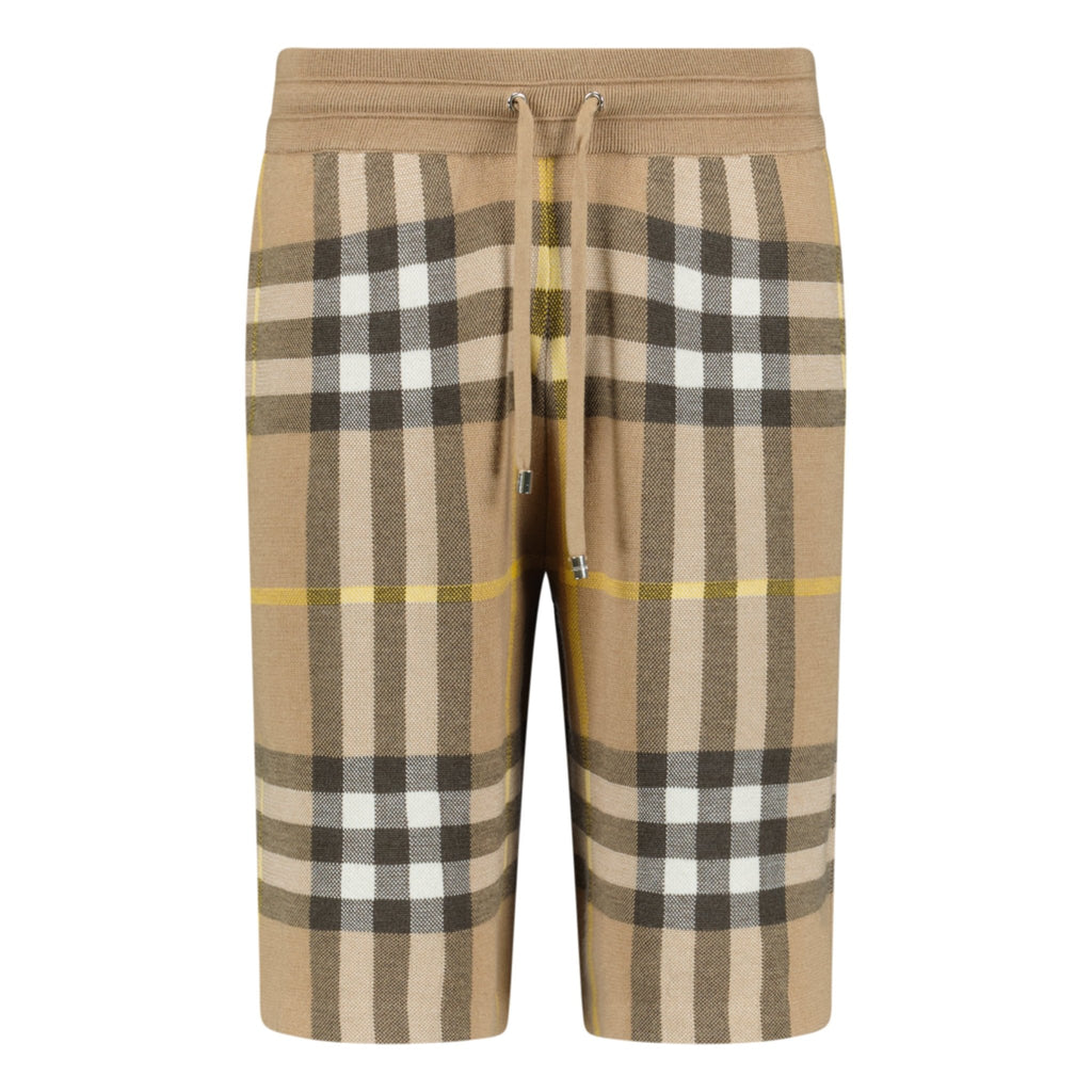 Burberry 'Weaver' Cotton Shorts Truffle Check Brown - Boinclo ltd - Outlet Sale Under Retail