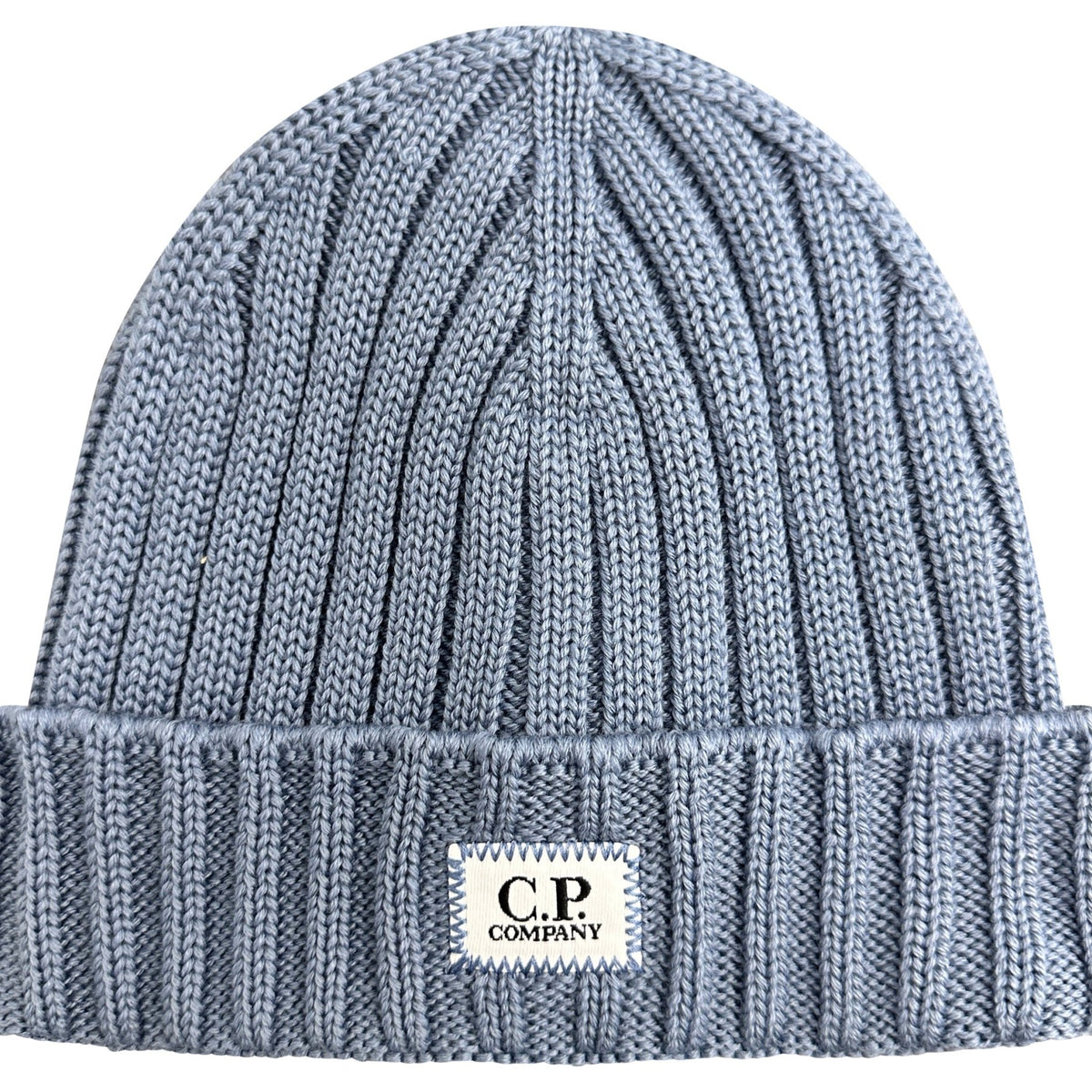 C.P. Company Blue Wool Beanie