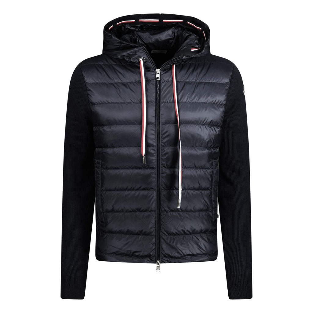 Moncler Down Quilted Zip Hooded Jacket Black - Boinclo ltd - Outlet Sale Under Retail