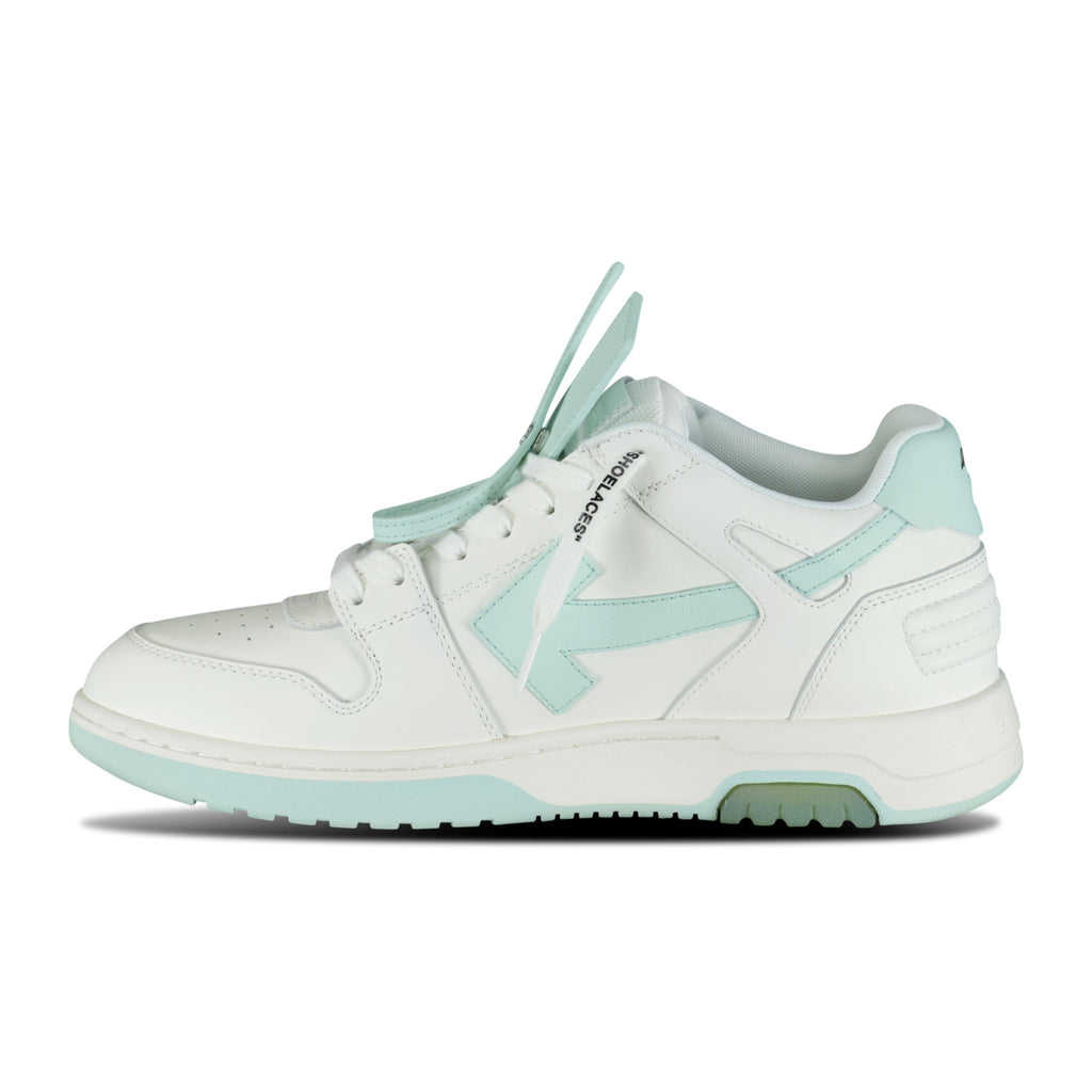 Off-White Out Of Office Low Top Trainers White & Mint - Boinclo ltd - Outlet Sale Under Retail