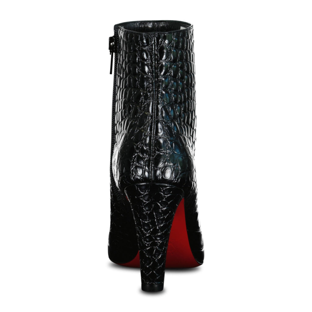(Womens) Christian Louboutin Slimini Ankle Boot Black - Boinclo ltd - Outlet Sale Under Retail