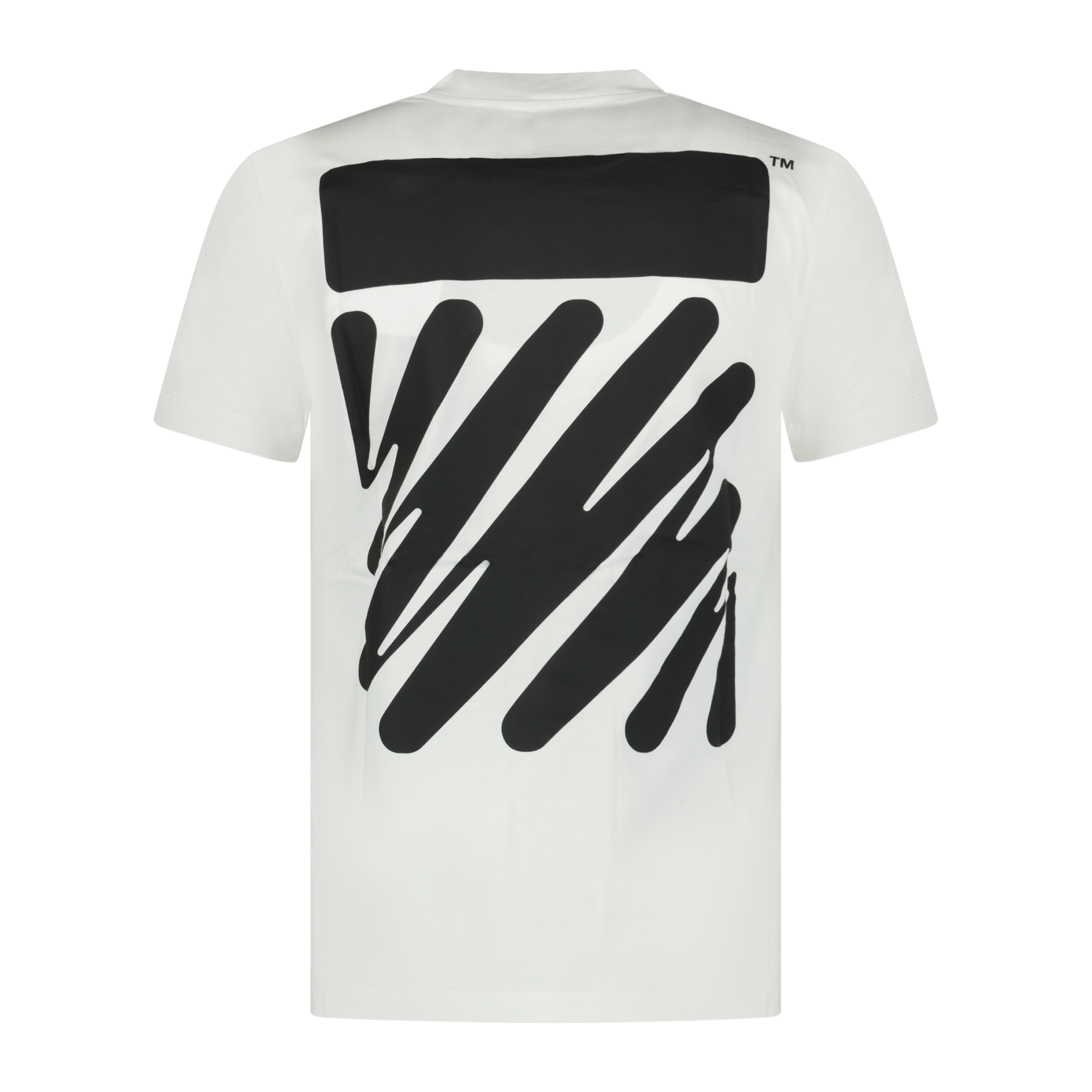 Off-White Wave Diagonal Logo T-Shirt White