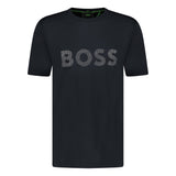 BOSS Active Logo - Print T - Shirt Black - Boinclo ltd - Outlet Sale Under Retail