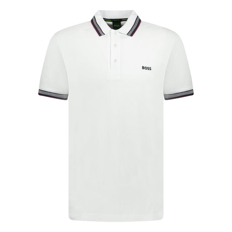 BOSS Paddy Polo Shirt White - Boinclo ltd - Outlet Sale Under Retail