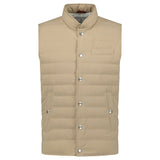 Brunello Cucinelli Button - Up Down Gilet Beige - Boinclo - Outlet Sale Under Retail