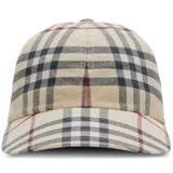 Burberry Archive Check Baseball Cap Stone - Boinclo - Outlet Sale Under Retail