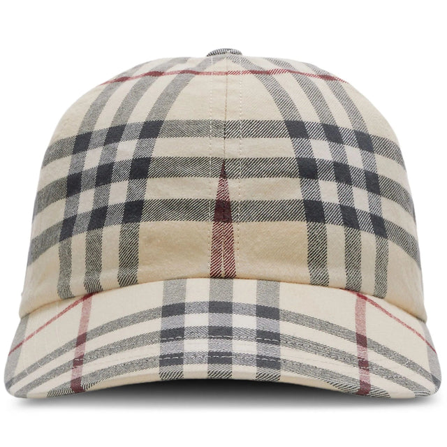 Burberry Archive Check Baseball Cap Stone - Boinclo - Outlet Sale Under Retail