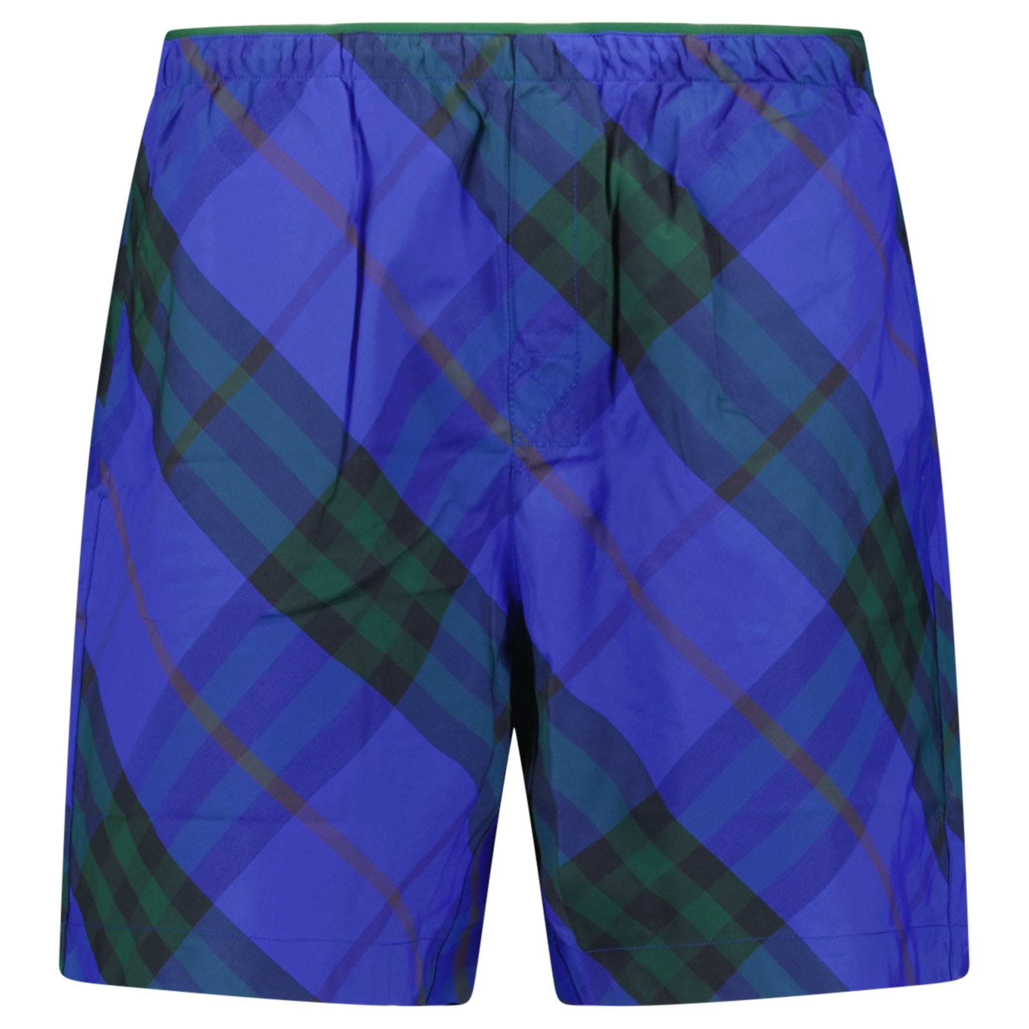 Color variation of Check Swim Shorts Blue