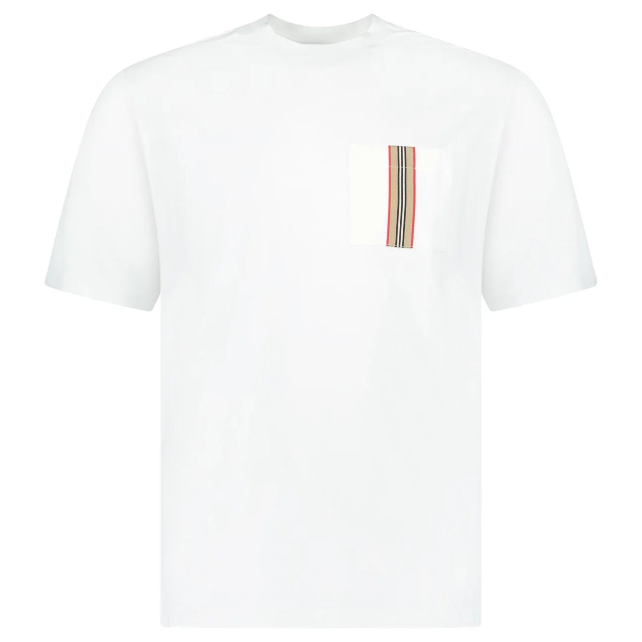 Color variation of 'Ellison' Stripe Embroidery T-Shirt White