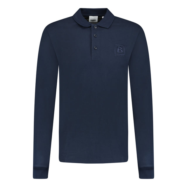 Burberry 'Gateforth' Long Sleeve Polo - Shirt Navy - Boinclo ltd - Outlet Sale Under Retail