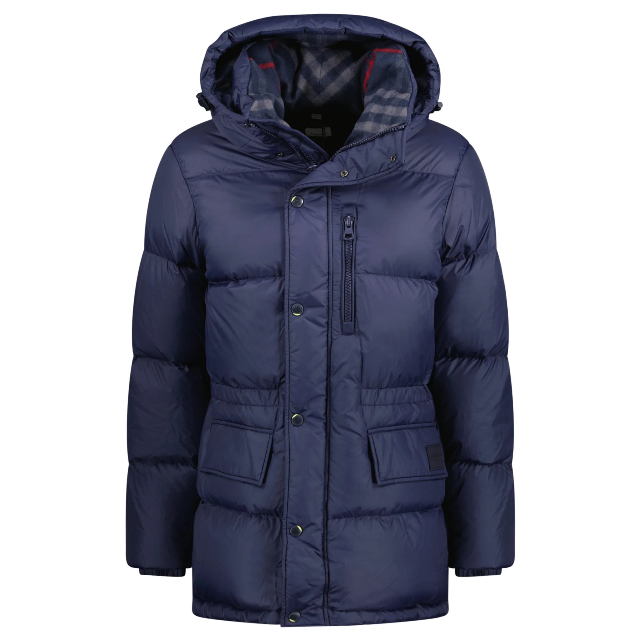 Navy burberry jacket sales