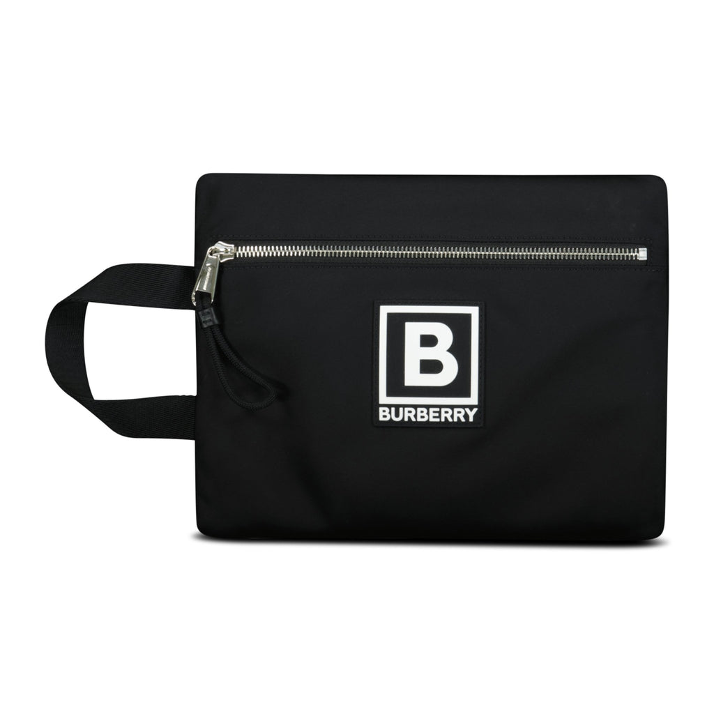 Burberry Handle Pouch Bag Black - Boinclo ltd - Outlet Sale Under Retail