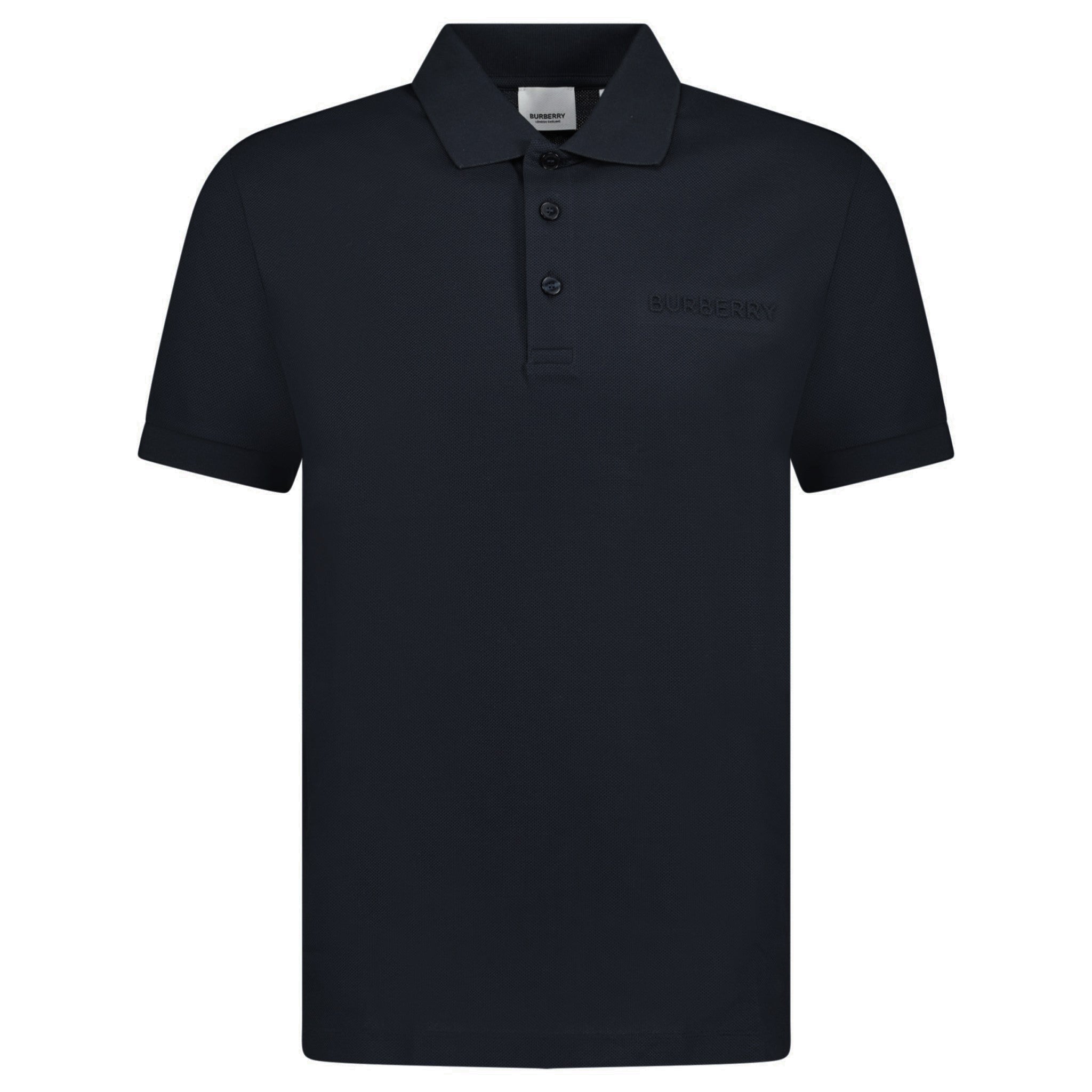 Color variation of 'Hartford' Embossed Logo Polo Black