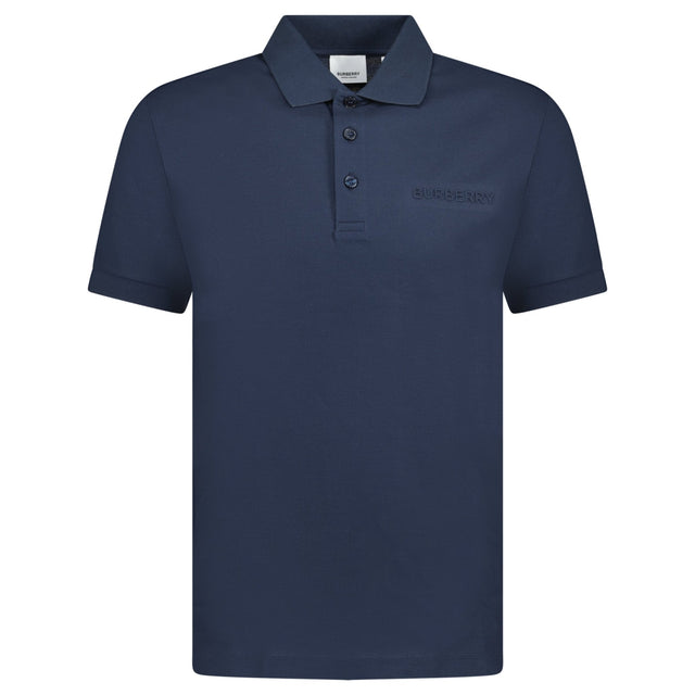 Burberry 'Hartford' Embossed Logo Polo Navy - Boinclo - Outlet Sale Under Retail