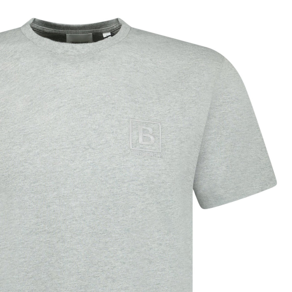 Burberry 'Jenson' T-Shirt Grey - Boinclo ltd - Outlet Sale Under Retail