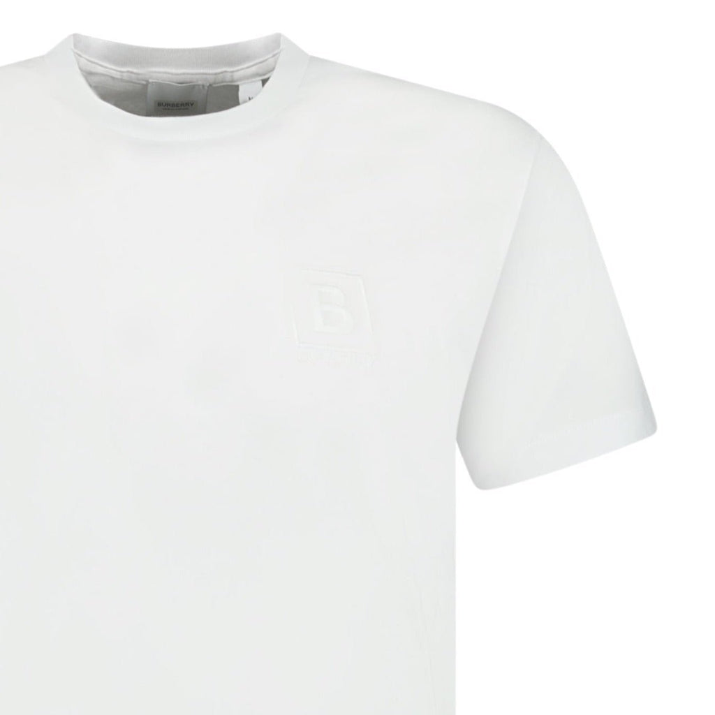 Burberry 'Jenson' T-Shirt White - Boinclo ltd - Outlet Sale Under Retail