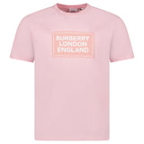 Burberry 'Margot' London England Logo T-Shirt Pink - Boinclo - Outlet Sale Under Retail