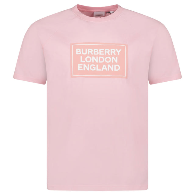 Burberry 'Margot' London England Logo T-Shirt Pink - Boinclo - Outlet Sale Under Retail