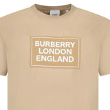 Burberry 'Margot' London England Logo T-Shirt Soft Fawn - Boinclo - Outlet Sale Under Retail