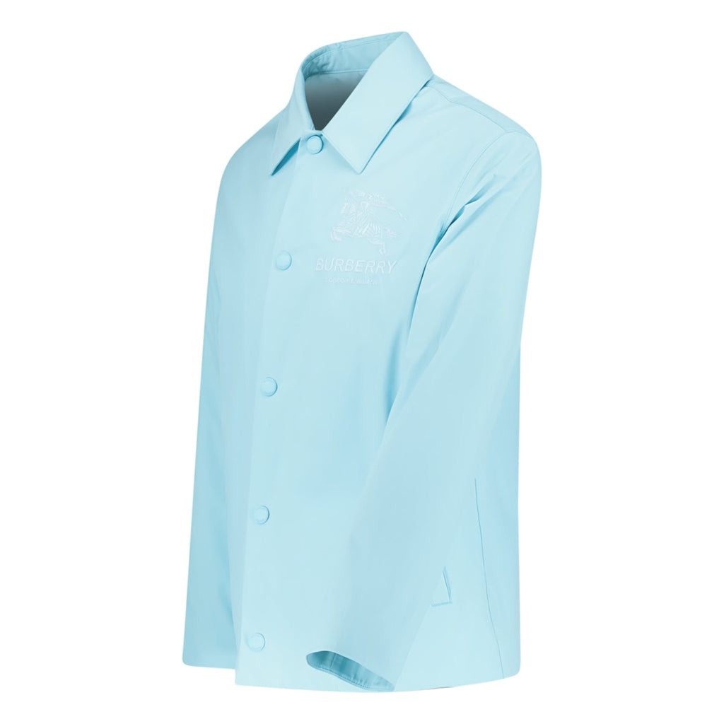BURBERRY Sussex EKD Embroidered Jacket Topaz Blue - Boinclo ltd - Outlet Sale Under Retail