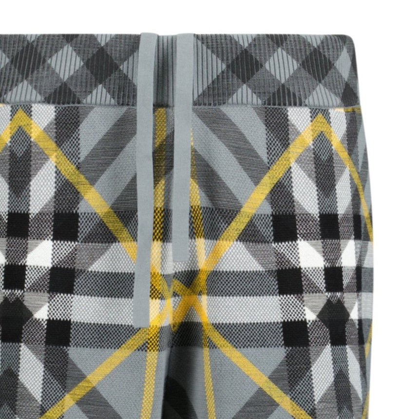 'Tilton' Cotton Shorts Yellow & Grey