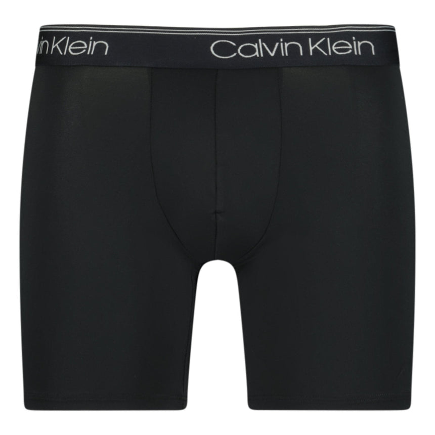 Calvin Klein Microfiber Stretch Boxers Navy X2, Black, Blue & Khaki (5 Pack) - Boinclo - Outlet Sale Under Retail