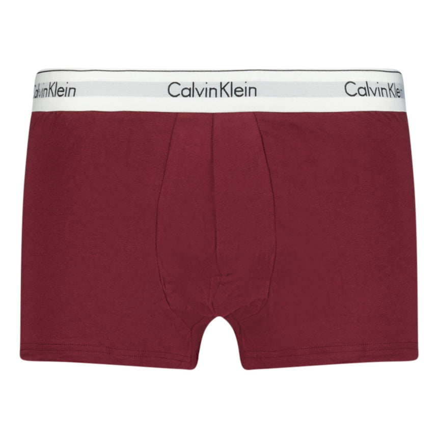 Calvin Klein 'Modern Cotton Stretch' Boxers Maroon, Baby Blue, Blue, White & Black (5 Pack) - Boinclo - Outlet Sale Under Retail