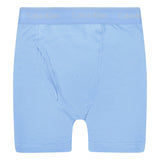 Calvin Klein Stencil Logo Cotton Stretch Boxers Blue, Baby Blue & Navy (3 Pack) - Boinclo - Outlet Sale Under Retail