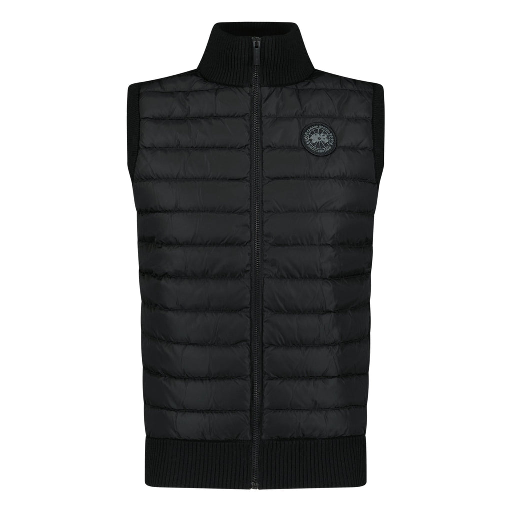 Canada Goose Hybridge Knit Vest Gilet Black - Boinclo ltd - Outlet Sale Under Retail