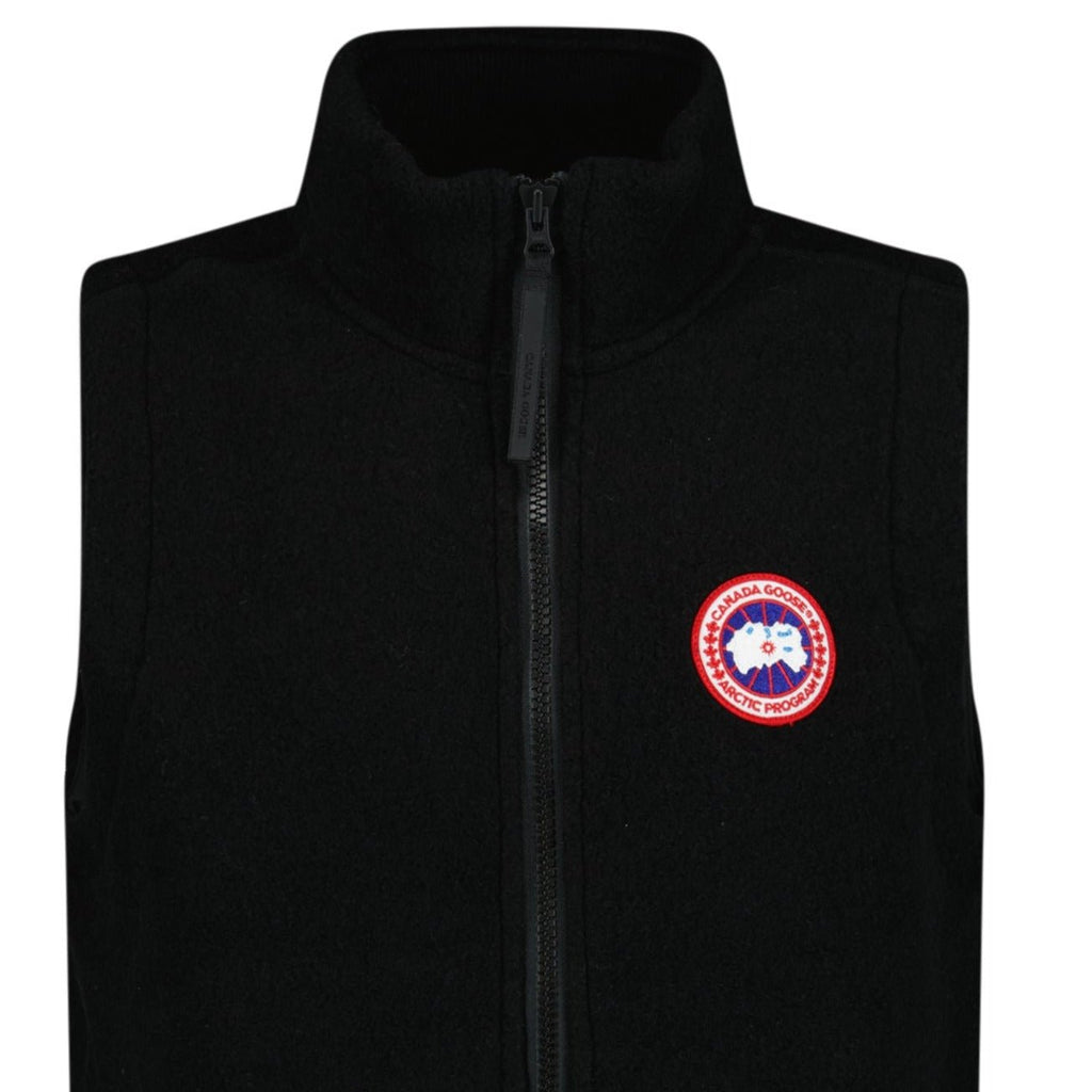 Canada Goose 'Mersey Fleece' Gilet Jacket Black - Boinclo ltd - Outlet Sale Under Retail