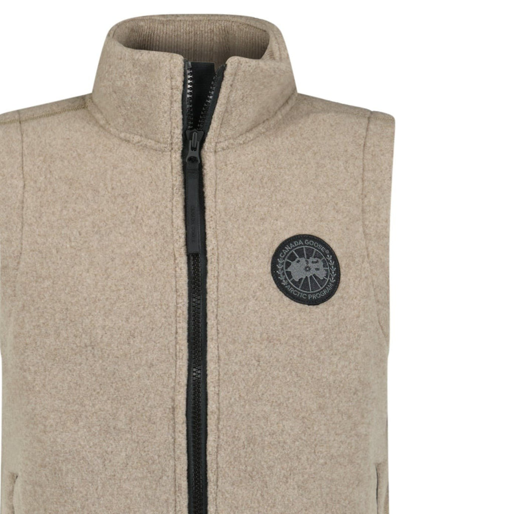 Canada Goose 'Mersey Fleece' Gilet Jacket Heather Grey - Boinclo ltd - Outlet Sale Under Retail