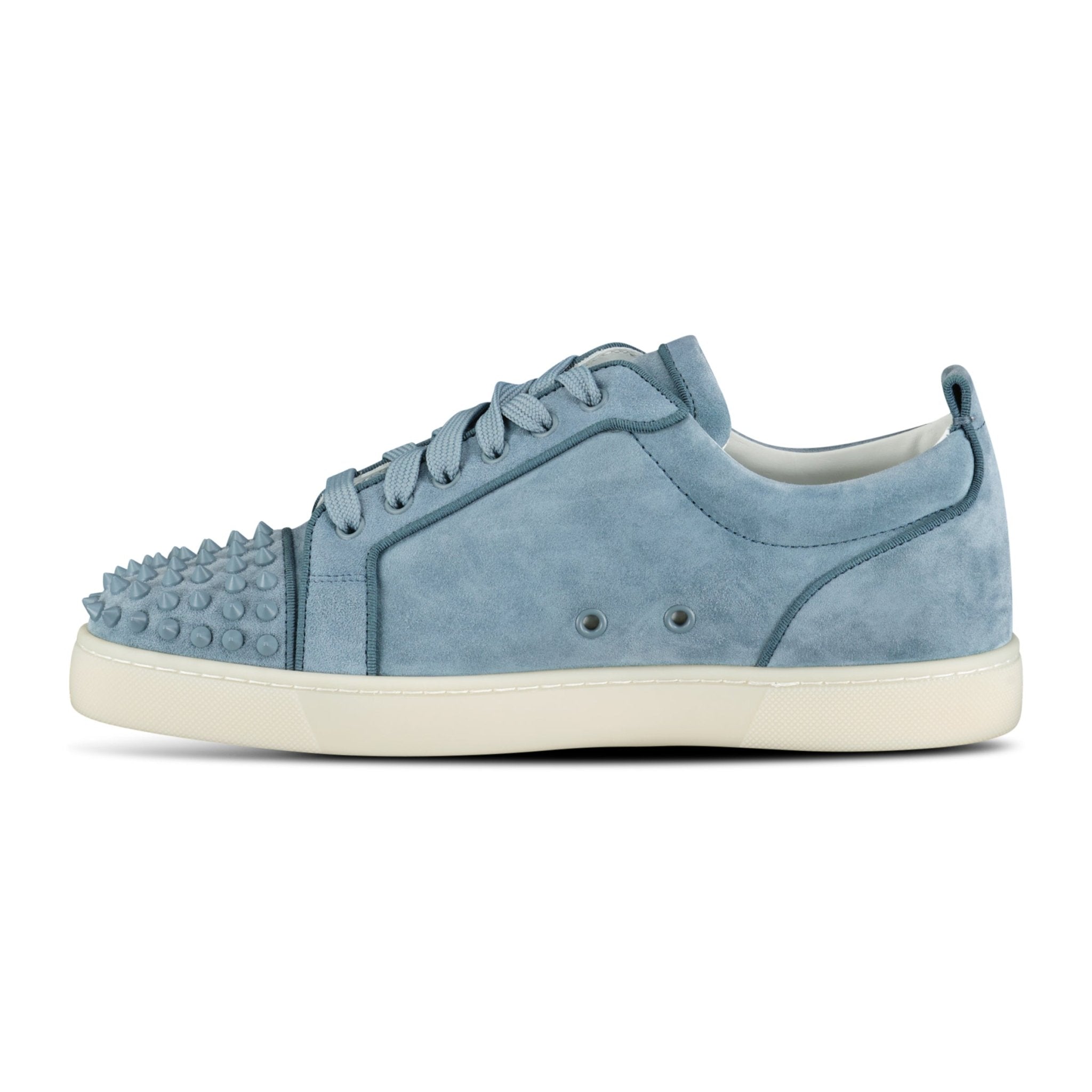Louboutin trainers blue on sale