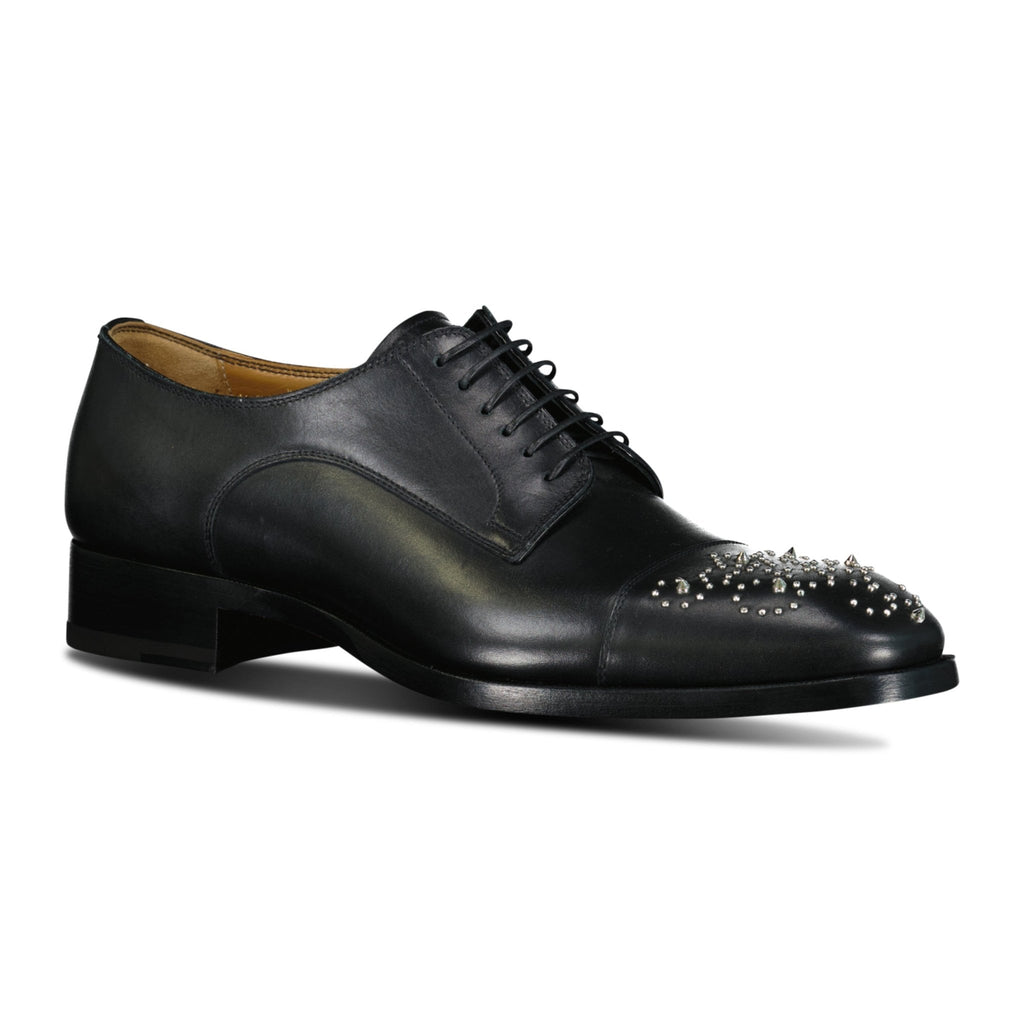 Christian Louboutin Maltese Flat Derby Shoes Black - Boinclo ltd - Outlet Sale Under Retail