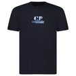 CP Company 30/1 Jersey Graphic Logo T-Shirt Navy - Boinclo - Outlet Sale Under Retail