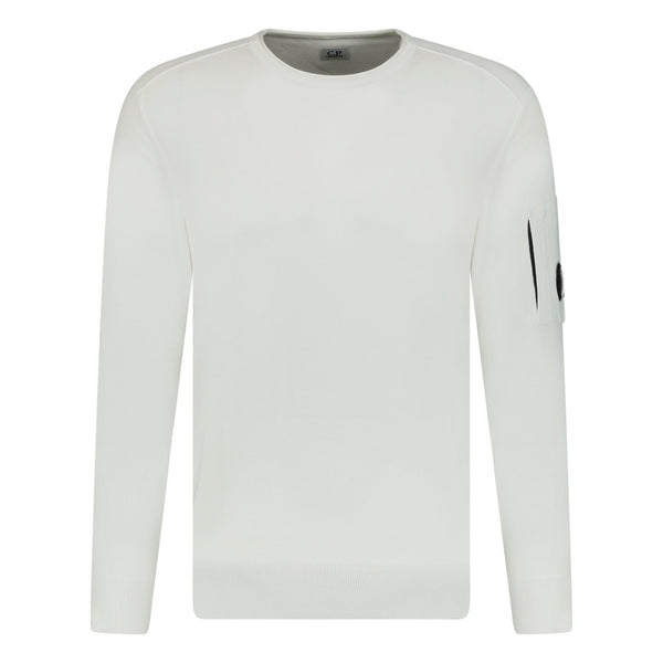 Cp company white sweatshirt hotsell