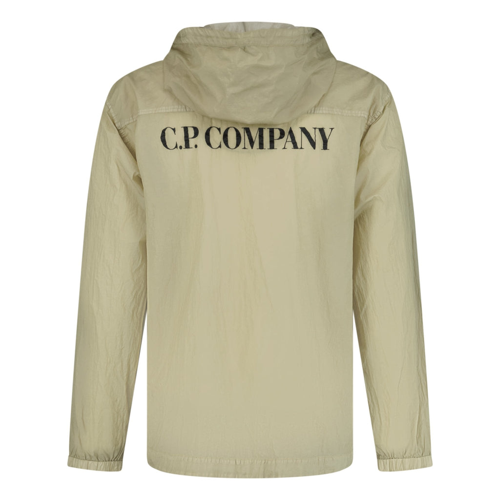 CP Company Back Logo Hooded Jacket Beige - Boinclo ltd - Outlet Sale Under Retail