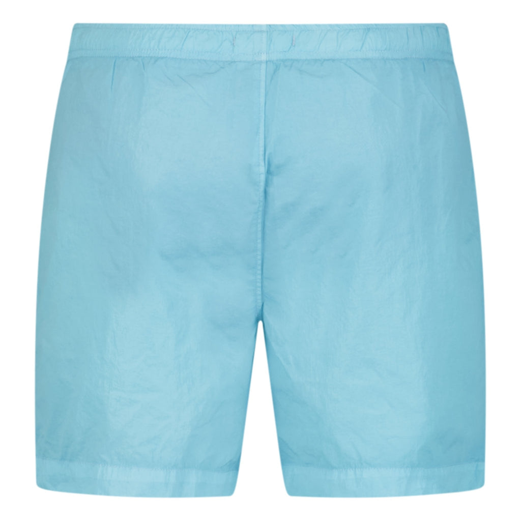 CP Company Chrome-R Patch Logo Swim Shorts Baby Blue - Boinclo ltd - Outlet Sale Under Retail
