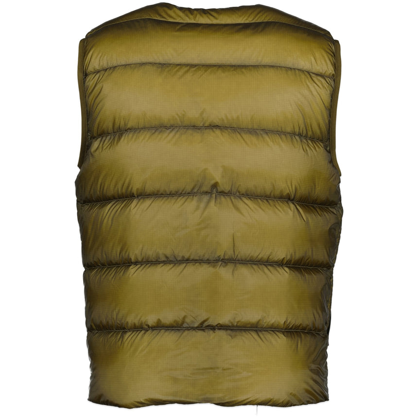 CP Company D.D. Shell Padded Down Gilet Brown - Boinclo - Outlet Sale Under Retail