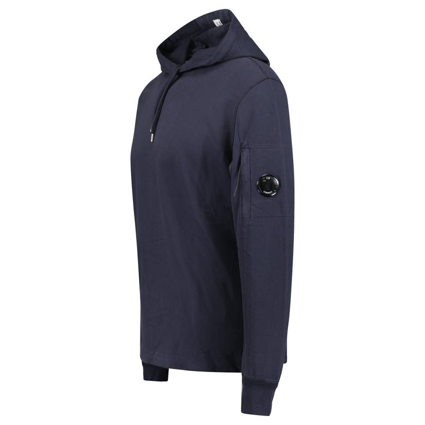 CP Company Hooded Lens Light Fleece Sweatshirt Midnight Blue - Boinclo - Outlet Sale Under Retail