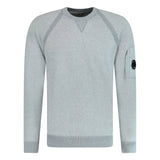 CP Company Knit Arm Lens Sweatshirt Grey - Boinclo ltd - Outlet Sale Under Retail