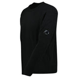 CP Company Lambswool GRS Crew Neck Full Knit Black - Boinclo - Outlet Sale Under Retail