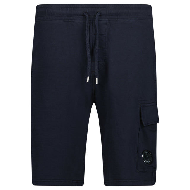 CP Company Light Fleece Lens Sweat Shorts Navy - Boinclo - Outlet Sale Under Retail