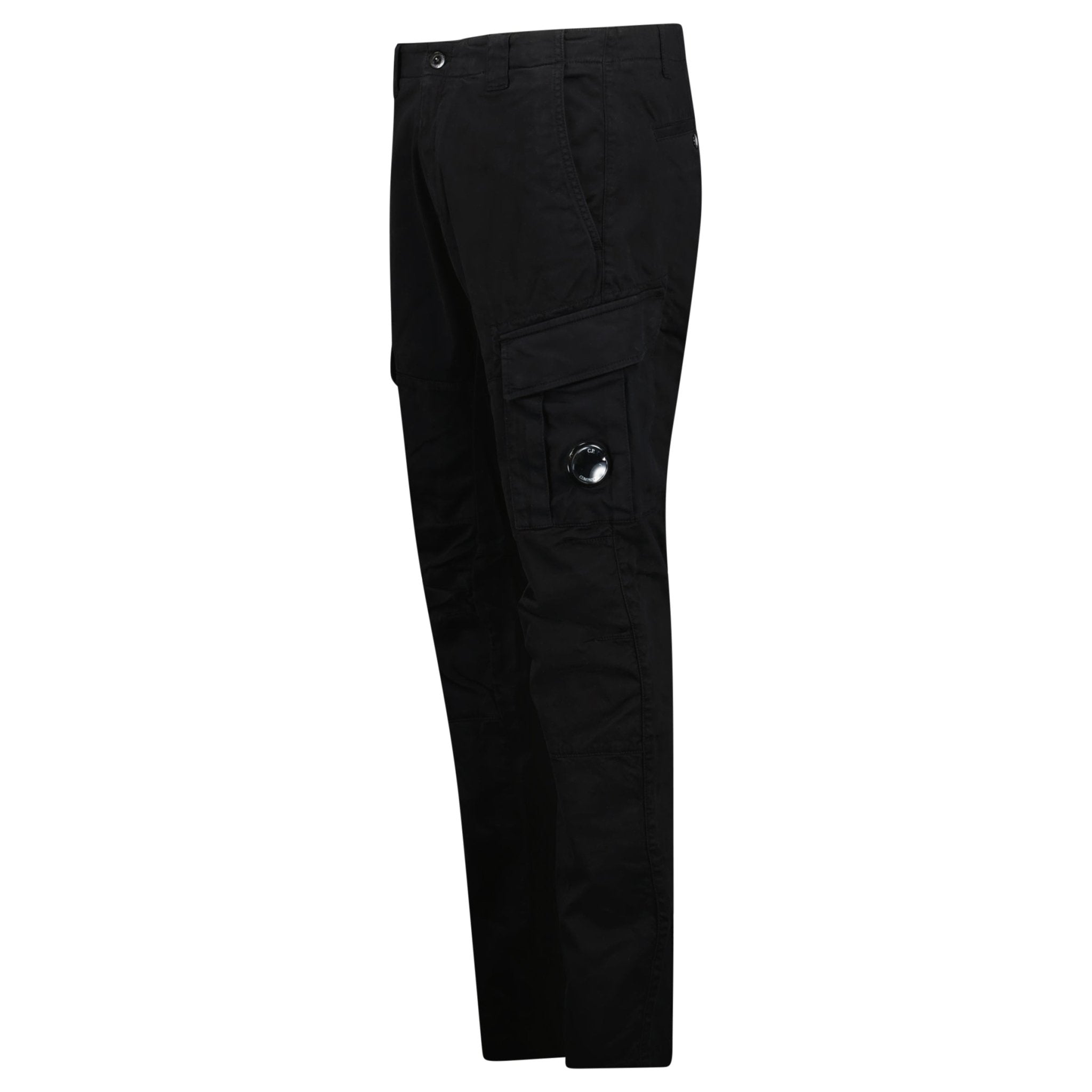 CP Company Stretch Sateen Ergonomic Lens Double Cargo Pants CP Company Stretch Sateen Ergonomic Lens Double Cargo Pants