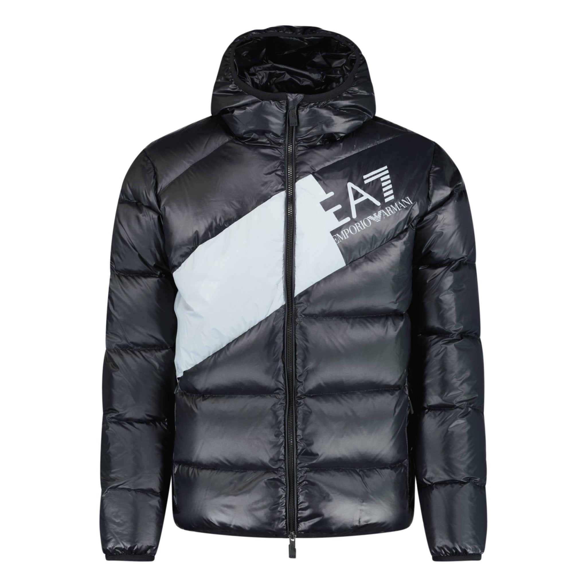 Emporio Armani Down Padded Puffer Jacket Black