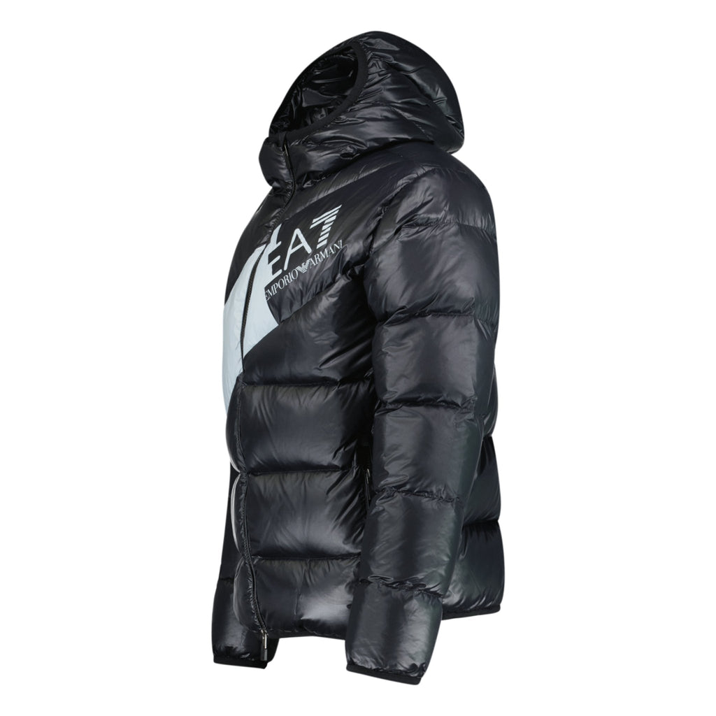 Emporio Armani Down Padded Puffer Jacket Black - Boinclo ltd - Outlet Sale Under Retail