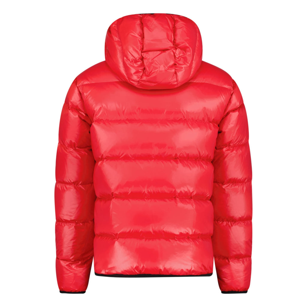 Emporio Armani Down Padded Puffer Jacket Red - Boinclo ltd - Outlet Sale Under Retail