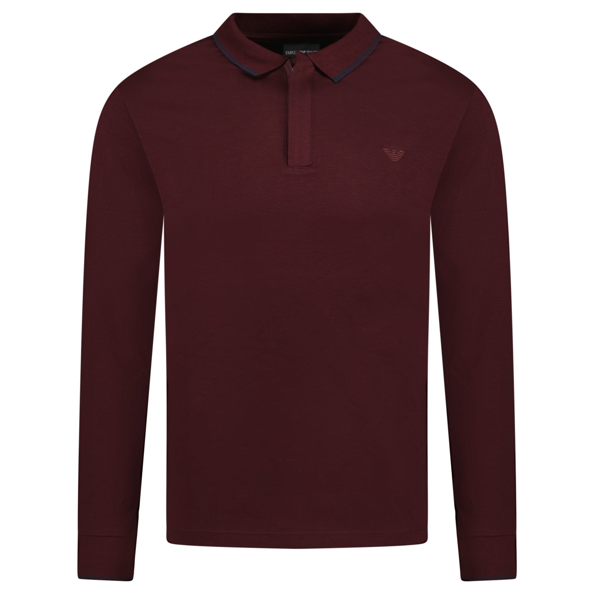 Armani long sleeve polo shirt sale outlet