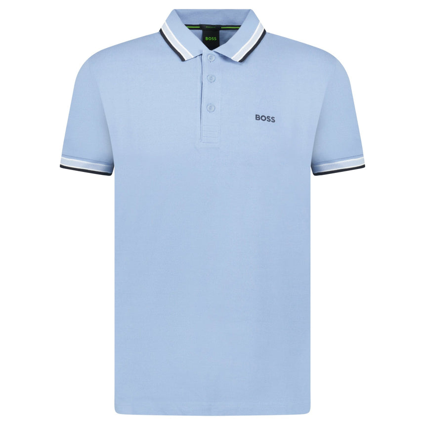 Hugo Boss Paddy Polo Shirt Open Blue - Boinclo - Outlet Sale Under Retail