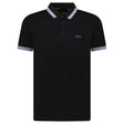 Hugo Boss Paddy Polo Shirt Purple & Black - Boinclo - Outlet Sale Under Retail